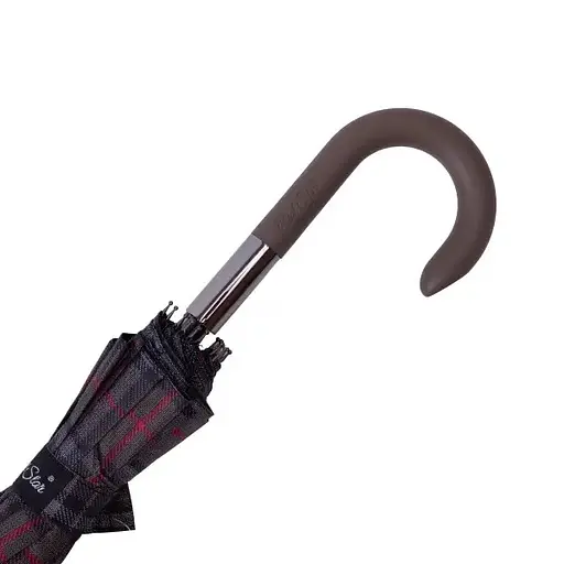 Парасоля-тростина Yiwu HP-23-4G напівавтомат складна 117 см сіра - фото 5