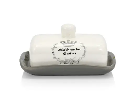 Маслянка керамічна Grazie КОРОНА (046 CR) - фото 3