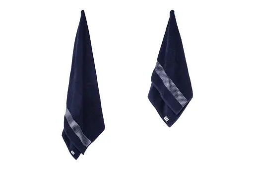 Набір рушників махрових Ardesto Holiday 50х90 см 70х140 см 2 шт. 100% бавовна синій (ART2557IN)  - фото 7