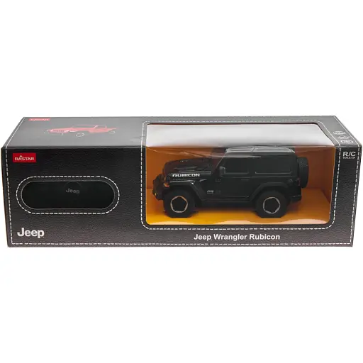 Машинка Rastar JEEP Wrangler JL 1:24 Черный - фото 9