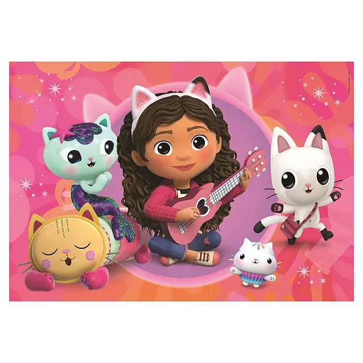  Пазл 2 в 1 Clementoni Gabby`s Dollhouse: 2 пазла по 20 элементов (24802) - фото 3