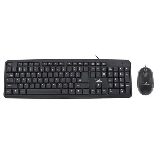 Комплект (клавіатура + миша) Esperanza TK106 USB Black (TK106UA) - фото 2