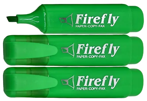 Набор текстовых маркеров OR, зеленый, 10 шт. в упаковке