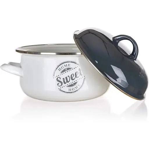 Эмалированная кастрюля SWEET HOME, 16 см - фото 2