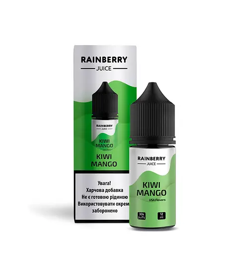 Набор компонентов для самозамеса солевой заправки Flavorlab Rainberry Juice 30 мл Kiwi Mango Киви Манго, 0-50 мг (17681)