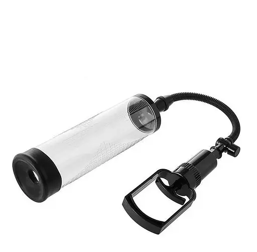 Вакуумная помпа DreamToys Ramrod Penis Pump Trigger 20 см прозрачный