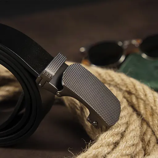 Ремінь шкіряний Vintage чоловічий 115х3,5 см acs0014837 - фото 6