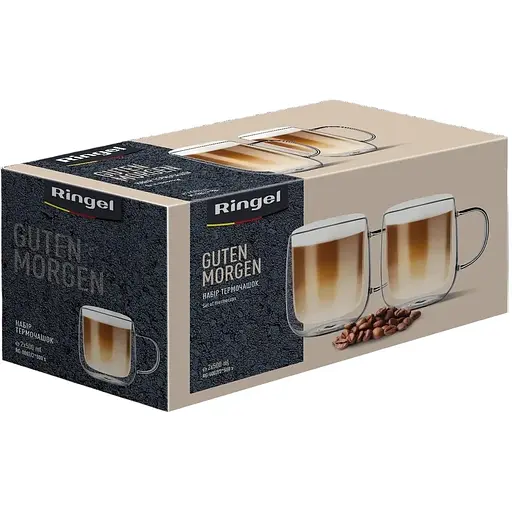 Набір чашок Ringel Guten Morgen з подвійними стінками 2 шт по 500 мл (RG-0002/2*500 s)