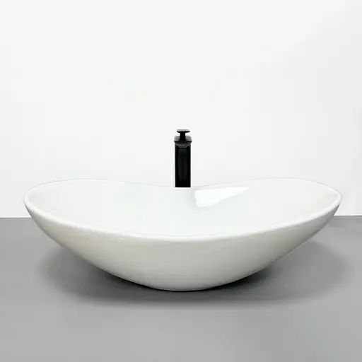 Умивальник VBI Turin white накладний VBI-011500, Білий - фото 2