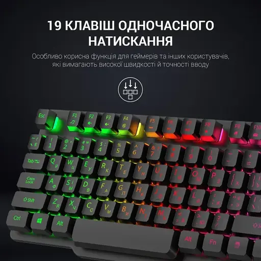 Клавіатура GamePro GK380 Black - фото 11