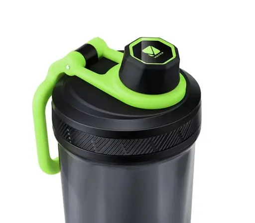 Шейкер спортивный электрический VOLTRX Gallium 600 мл Tritan Green (Gallium_Green) - фото 2