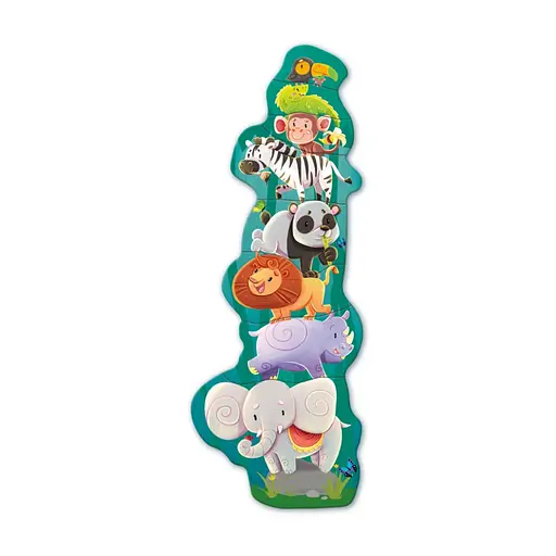 Детская магнитная игра "Друзья из джунглей" DoDo Toys 200256, 8 элементов - фото 3