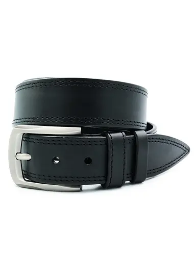 Ремінь шкіряний Weatro чоловічий 3,8х105-125 см acs0027290 - фото 4