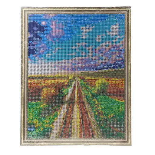 Набір з алмазною мозаїкою "Подорож залізницею" 40*50 см, IDEA2-CK1394, ТМ "99IDEAS" - фото 6