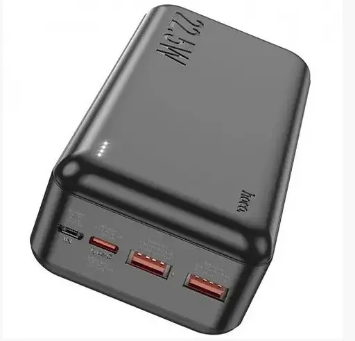 Внешний аккумулятор Power Bank Hoco J101B 30000 mAh PD20W+QC3.0 22.5W Черный - фото 2