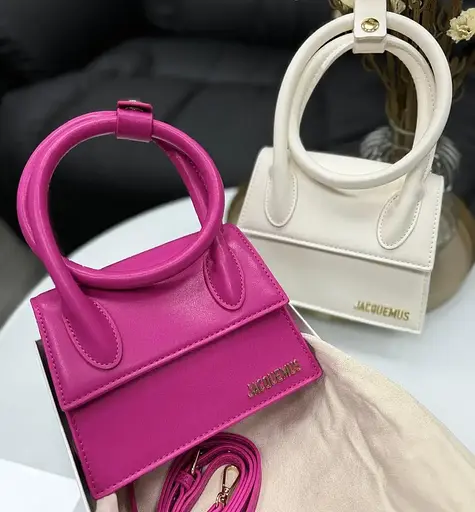 Сумка женская через плечо Jacquemus (Белый) - фото 9