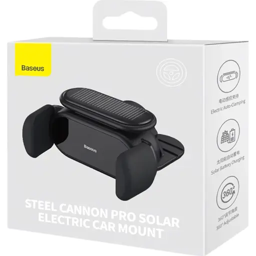 Автотримач Baseus Steel Cannon Pro Black (SUGP010001) (134766) - фото 8