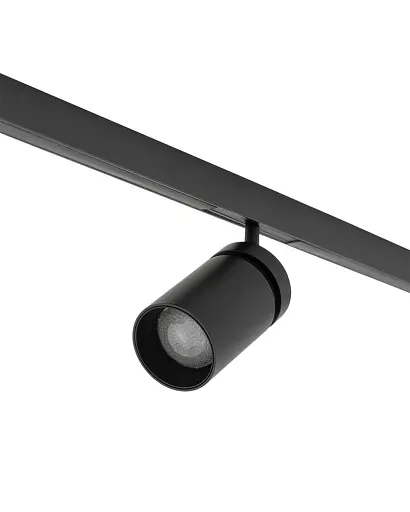 Магнитный трековый светильник Nowodvorski 11713 NANO-LVM Spot Zoom LED 1x2W 3000K 120Lm IP20 черный - фото 5