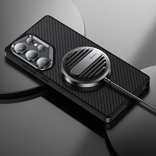 Чехол Benks ArmorPro Kevlar Case 600D/1500D Magnetic для Samsung Galaxy S25 Ultra Black (6948005949198) [141727] - фото 23