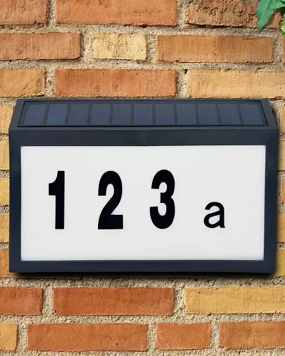 Вуличний світильник на сонячній батареї Goldlux 329493 Numero LED 6000K 50Lm IP44 чорний - фото 2