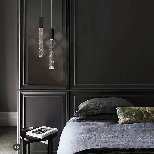 Подвес Icicle Style в черном корпусе | Line F | Арт. MJ153/1 BK - фото 1