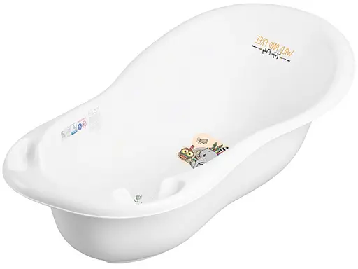 Ванна дитяча Tega Baby Wild&Free Little Elephant 102 см white green - фото 1
