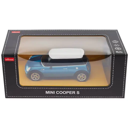 Машинка Rastar Mini Cooper 1:24 Блакитний - фото 9