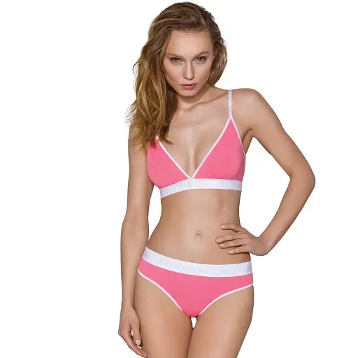 Спортивные трусики-стринги Passion PS007 Panties pink L - фото 4