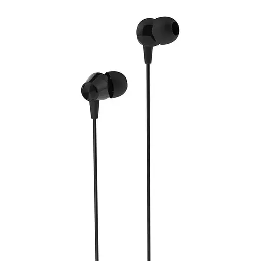 Проводные вакуумные наушники Borofone BM20, 3.5mm, 1.2m, Чёрный - фото 4