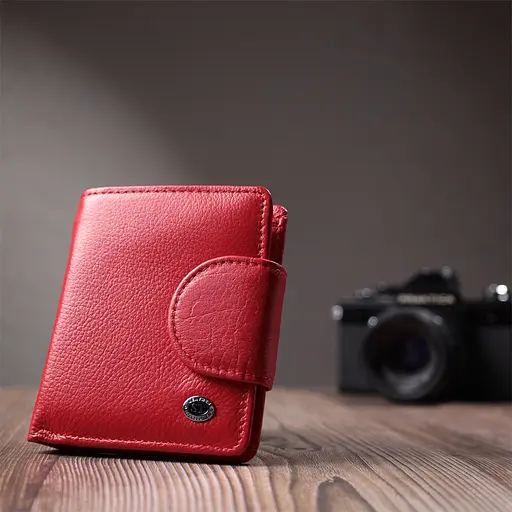 Кожаный женский кошелек ST Leather 10х11.2х1.5 см acs0029440 - фото 9