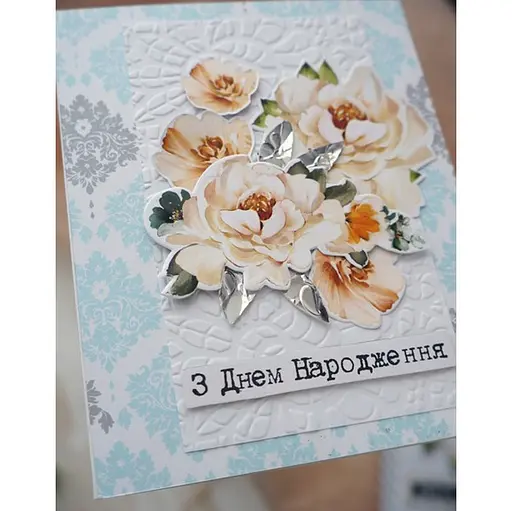 Набір для створення вітальних листівок "Where beauty lives" Fabrika Decoru FDGCK-047, 6 шт - фото 4