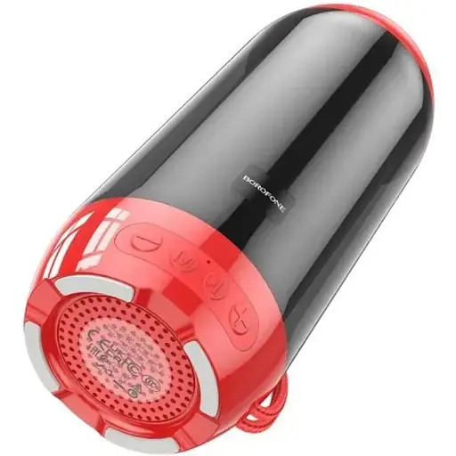 Акустична система Borofone BR25 Crazy sound colorful luminous чорна - фото 1