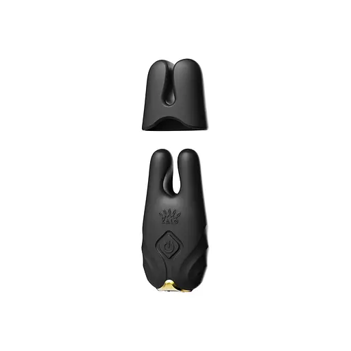 Вібратор для грудей Zalo Nave Obsidian 6.3 см чорний - фото 15