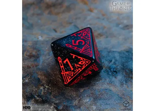 Набір кубиків Game of Thrones. Targaryen Dice Set , 7 шт. (GOT/00190166/2025/3/A) - фото 7
