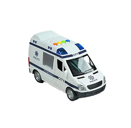 Машина WY 590 А/ WY 590 В/ 590 С инерция, световые и звуковые эффекты, в коробке (6974060112949) Синий - фото 1