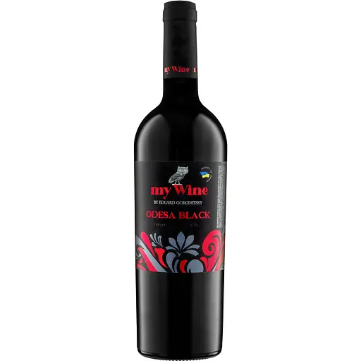 Вино My Wine by Eduard Gorodetsky Odesa Black червоне сухе 0.75 л