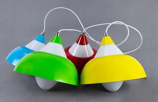 Світлодіодний підвісний стельовий світильник Alfa Color mix з дистанційним керуванням - фото 1