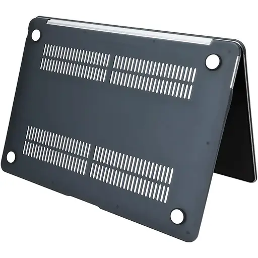 Пластикова накладка (верх та низ) DK Hardshell Case для Apple MacBook Air 13" A1932/A2179/A2337 (2019-2020) Black [151630] - фото 4