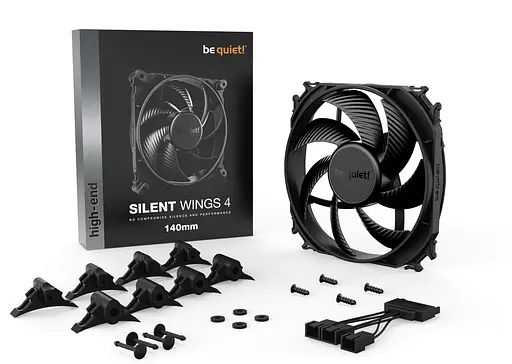 Вентилятор Be quiet! SILENT WINGS 4 140mm (BL095) - фото 4