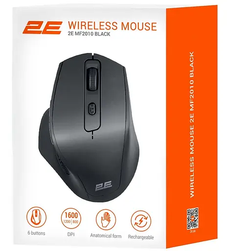 Беспроводная мышь 2E MF2010 WL Wireless Black (2E-MF2010WB) - фото 5