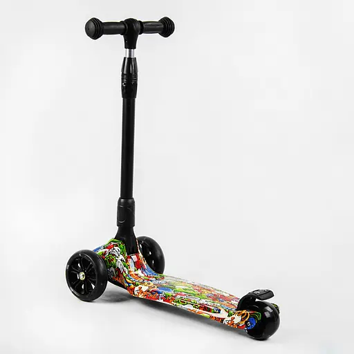 Самокат Best Scooter 62х16х29 см Різнобарвний 000231620 - фото 4