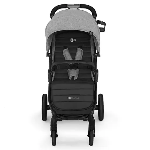 Прогулочная коляска Kinderkraft Grande City grey - фото 2