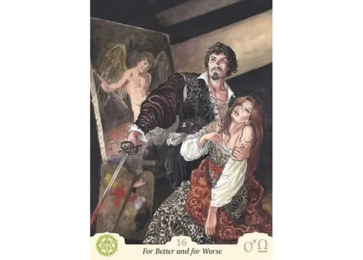 Карти Scarabeo Еротичний Оракул Манара (Manara Erotic Oracle Tarot) (ВР_КТЕОМ) - фото 5