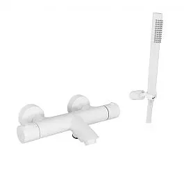 Термостат для ванни Paffoni Light white matt LIQ023BO, Білий матовий - фото 1