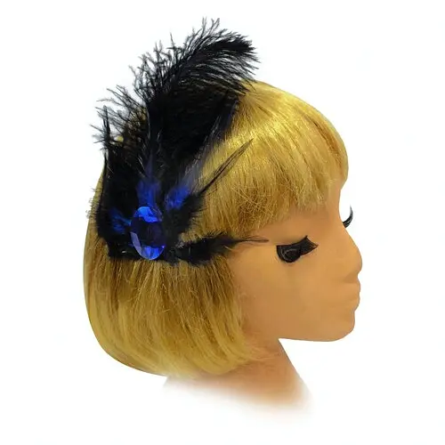 Заколка з пір'ям - фото 1