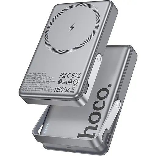 Зовнішній акумулятор Hoco Sunlight Q36A MagSafe 10000mAh 20W Gray (644891) [150865] - фото 3