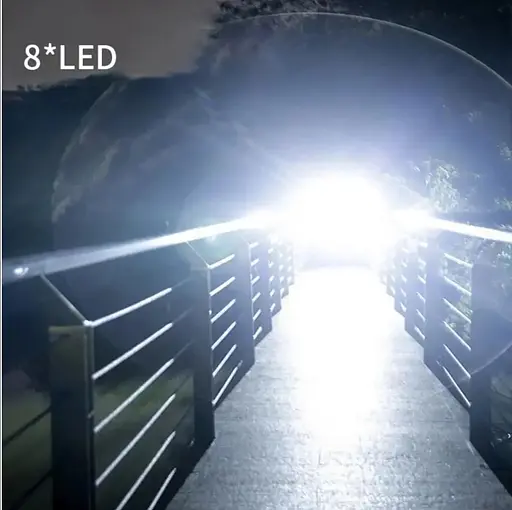 Яркий мощный аккумуляторный налобный фонарь Headlight CLT28 20 светодиодов 35Вт сверхяркий фонарь - фото 7