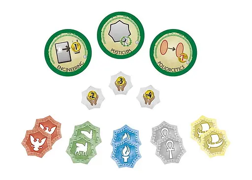 Настільна гра Ігромаг 7 Чудес: Дуель. Пантеон (7 Wonders Duel: Pantheon) (англ.) (ВР_7ДП) - фото 4