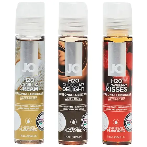 Набір оральних змазок System JO Tri-Me Triple Pack Neapolitan 3 шт