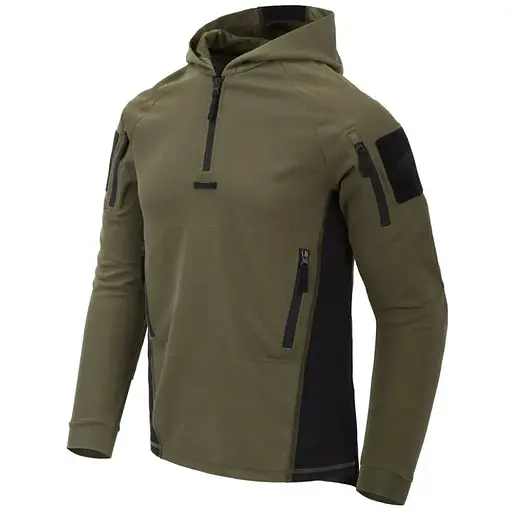 Кофта тактична Helikon-Tex RANGE HOODIE TopCool оливковий L